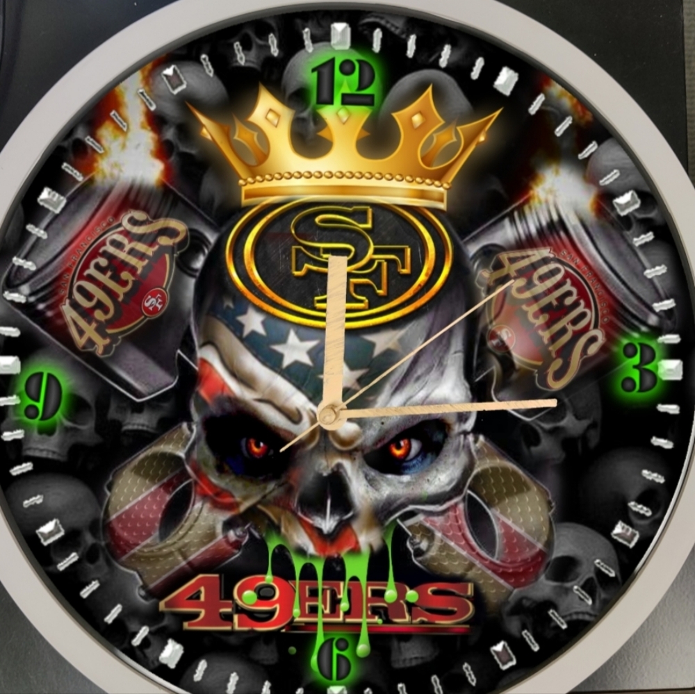 49ers led clock - Picture 2 of 3